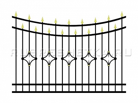 Забор и ворота 63
